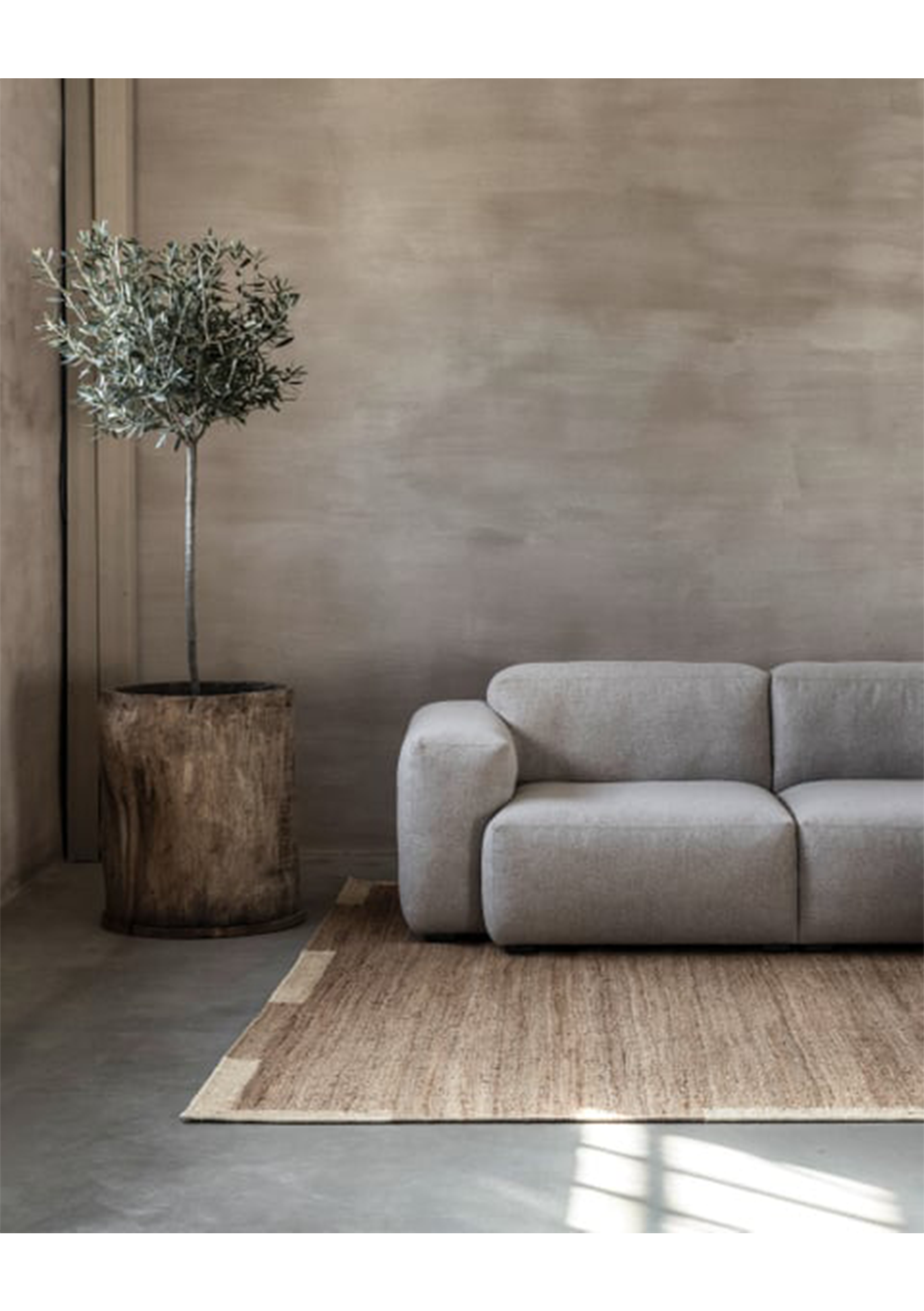 Jute Edge – Cream